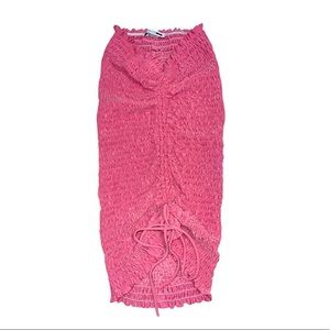 •Like the last smocked mini dress - Pink